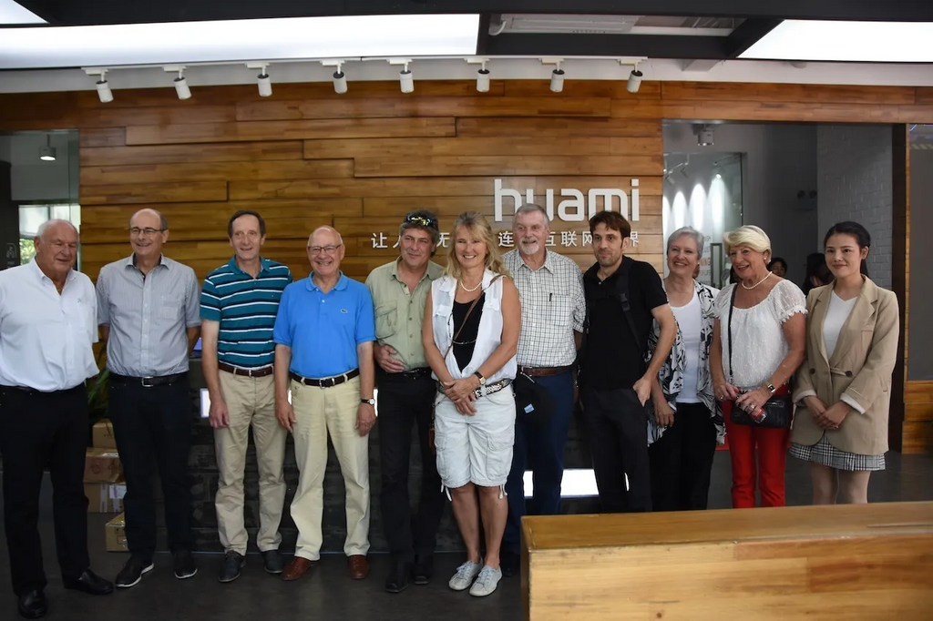 Der Bürgermeister von Interlaken (Schweiz) besuchte Huami