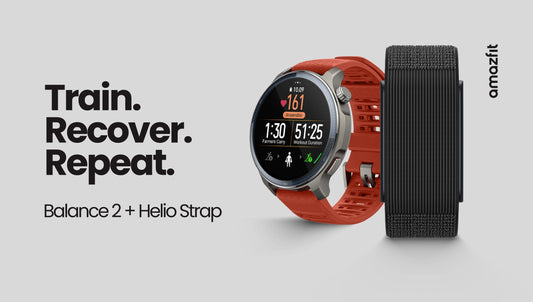 Amazfit stellt die Smartwatch Balance 2 und das Helio Strap für intelligenteres Training, bessere Erholung und Spitzenleistung vor