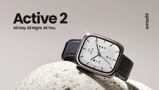 Amazfit erweitert die Active 2-Reihe um das neue Active 2 Square – mit denselben Funktionen, jetzt in einem eleganten quadratischen Design.