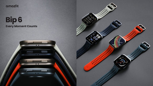 Amazfit kündigt die Smartwatch Bip 6 an: Die Smartwatch für jeden Tag und jeden Moment
