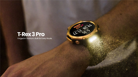 Aus Titan geschmiedet: Lernen Sie das Amazfit T-Rex 3 Pro kennen