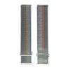 Gewebte Nylonriemen - 20mm/22mm - Sunset Grey - 22MM