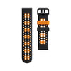 Fluoro Gummi Sportband - 22mm - Mitternachtsblaze - 22MM