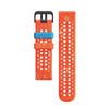 Upcycling-Silikonarmbänder - 22mm - Solaris Orange