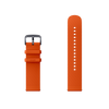 Silikonarmband (strukturierte Ausführung) - 20mm/22mm - Sunset orange