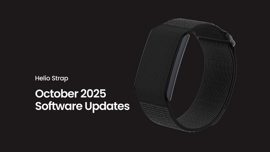 Helio Strap Oktober 2025 Software-Update