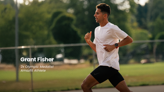 Stolz, den zweifachen Olympiamedaillengewinner Grant Fisher begrüßen zu dürfen