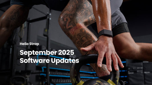 Helio Strap Software-Update September 2025