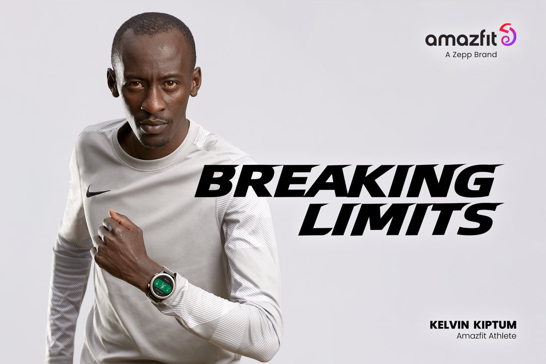 KELVIN KIPTUM ÜBERWINDET GRENZEN MIT AMAZFIT