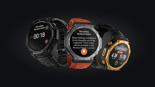 Teilen. Aufzeichnen. Korrigieren. Sprachgesteuerte Trainingsnotizen.