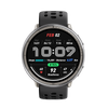 Amazfit Active 2 - Schwarzes Sport-Silikon